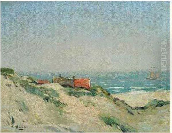 Les Dunes Oil Painting by William Georges Thornley