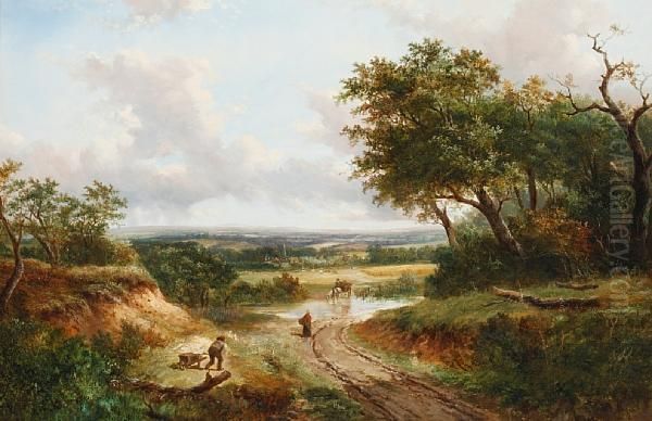 The Ford Oil Painting by Joseph Thors