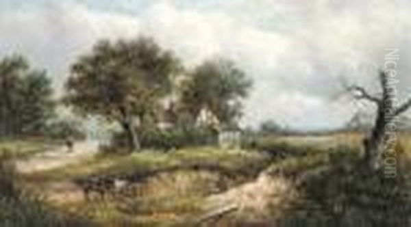 The Gravel Pit Oil Painting by Joseph Thors