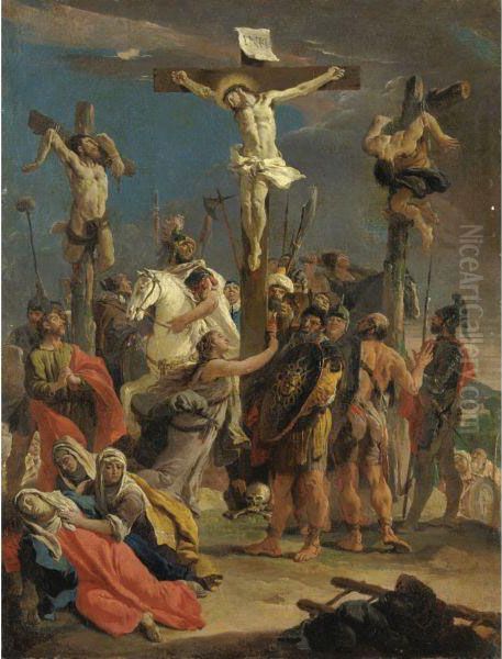 Crocefissione Oil Painting by Giovanni Battista Tiepolo