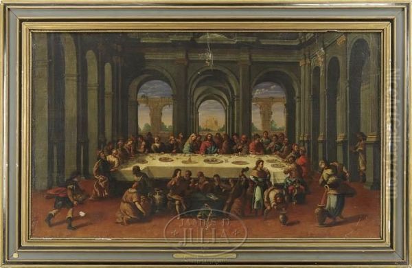 The Wedding Feast At Cana Oil Painting by Giovanni Battista Tiepolo