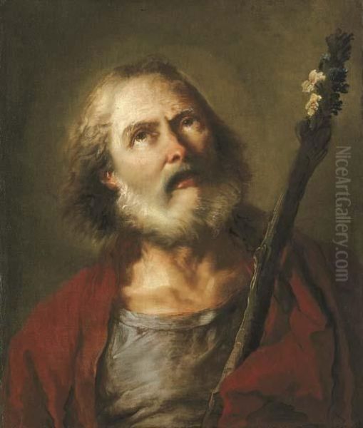 Saint Joseph Oil Painting by Giovanni Battista Tiepolo