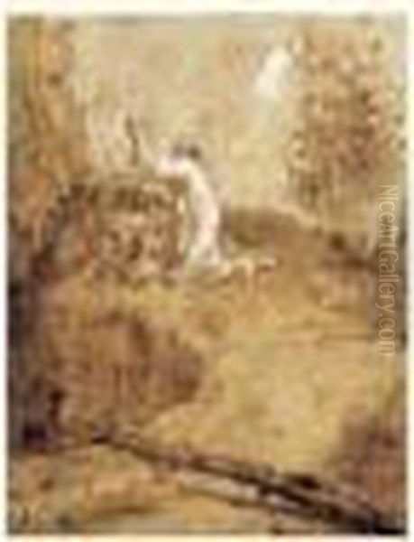 Le Christ Au Jardin Des Oliviers Oil Painting by Giovanni Domenico Tiepolo