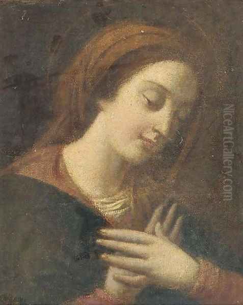 The Mater Dolorosa Oil Painting by Giovanni Battista Salvi, Il Sassoferato