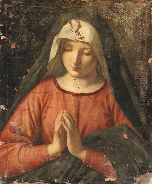 The Madonna at Prayer Oil Painting by Giovanni Battista Salvi, Il Sassoferrato