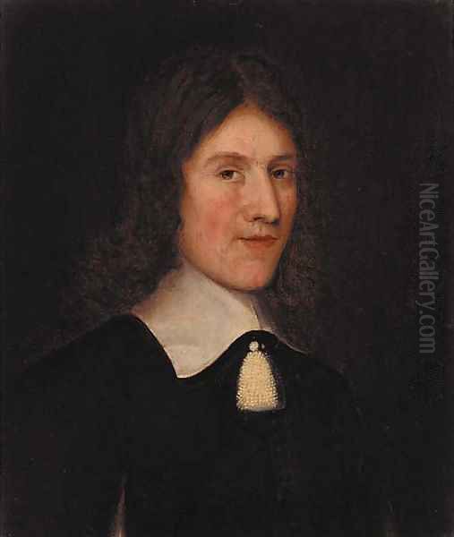 Portrait of Sir John Forbes of Watertoun (1638-1675) Oil Painting by Scottish School