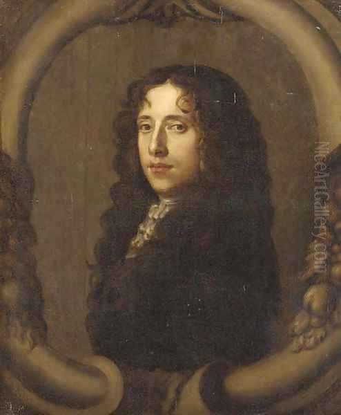 Portrait of James Graham, Earl of Claverhouse, Viscount Dundee (1649-1689), 'Bonnie Dundee' Oil Painting by Scottish School