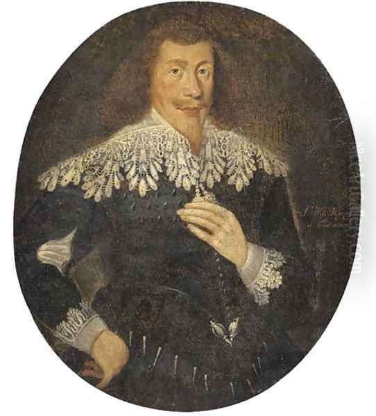 Portrait of Sir William Murray of Touchadam Oil Painting by Scottish School