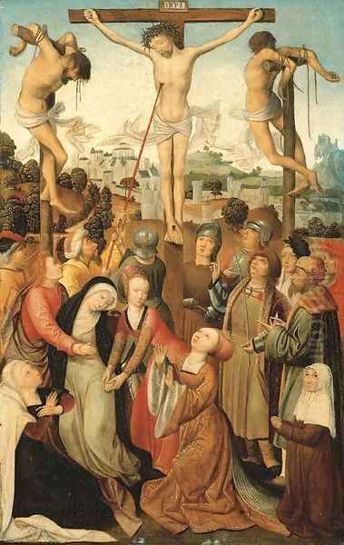 The Crucifixion Oil Painting by North Netherlandish School