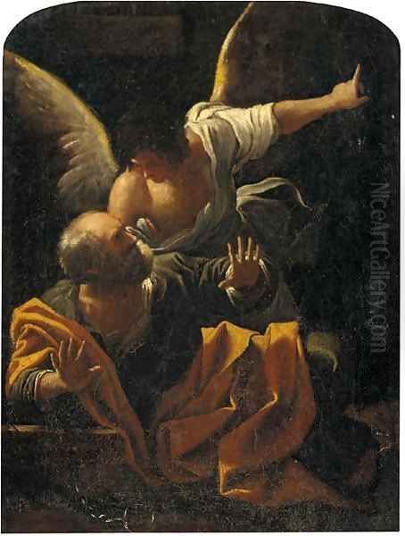 The Liberation of Saint Peter Oil Painting by Carlo Saraceni