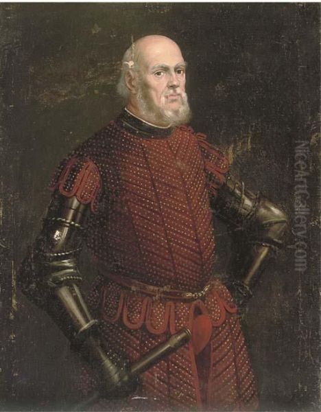 Portrait Of A Nobleman Oil Painting by Jacopo Robusti, II Tintoretto