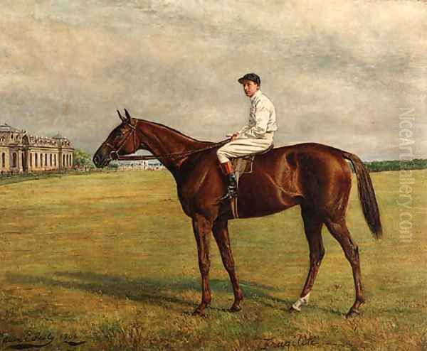 Fragilite with Jockey-up Oil Painting by Allen Culpepper Sealy