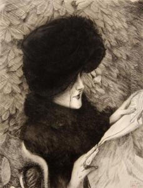 Le Journal Oil Painting by James Jacques Joseph Tissot