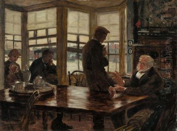 The Prodigal Son: The Departure Oil Painting by James Jacques Joseph Tissot