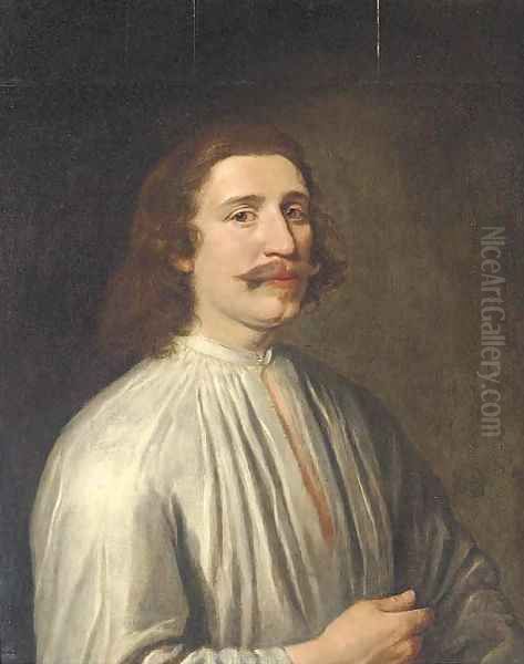 Portrait of a gentleman Oil Painting by Anglo-Dutch School