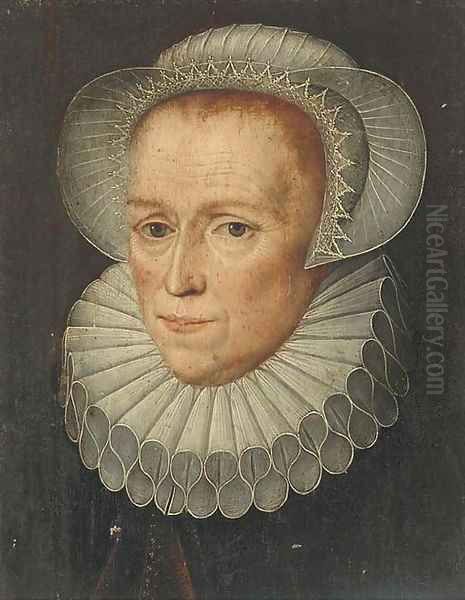 Portrait of a lady Oil Painting by Anglo-Dutch School