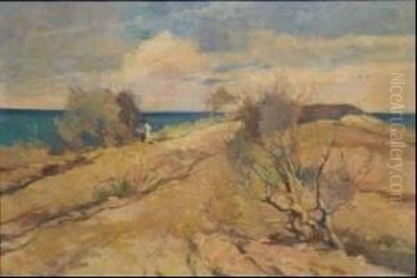 Paesaggio Oil Painting by Ludovico Tommasi