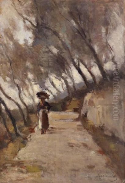 Paesaggio Oil Painting by Ludovico Tommasi