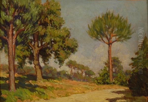 Verso Viareggio Oil Painting by Ludovico Tommasi