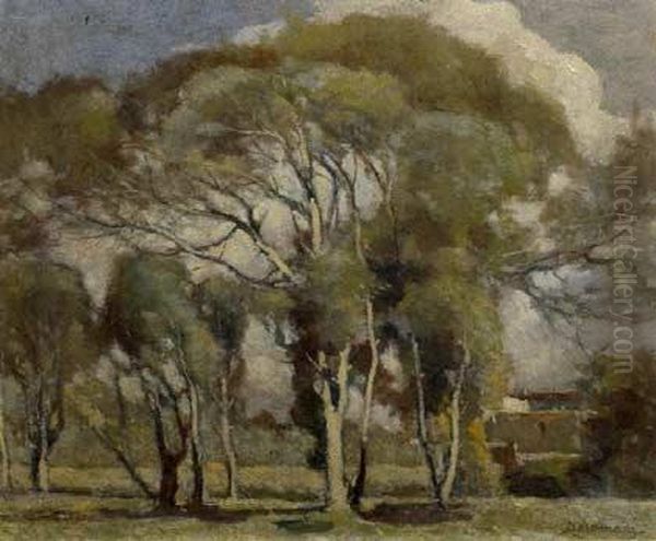 Alberi Oil Painting by Ludovico Tommasi