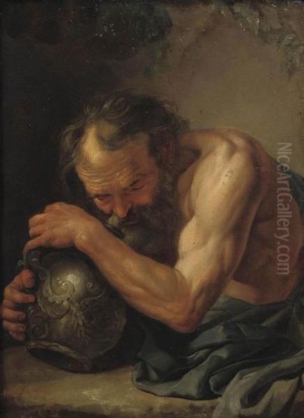 Silenus by Jacob Van Toorenvliet