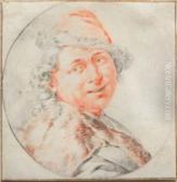 A Study Of A Man's Head Oil Painting by Jacob Van Toorenvliet