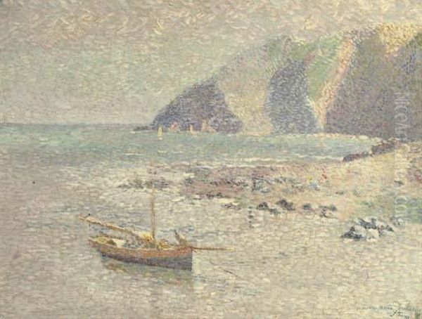 Mer Calme - Calm Sea Oil Painting by Jan Toorop