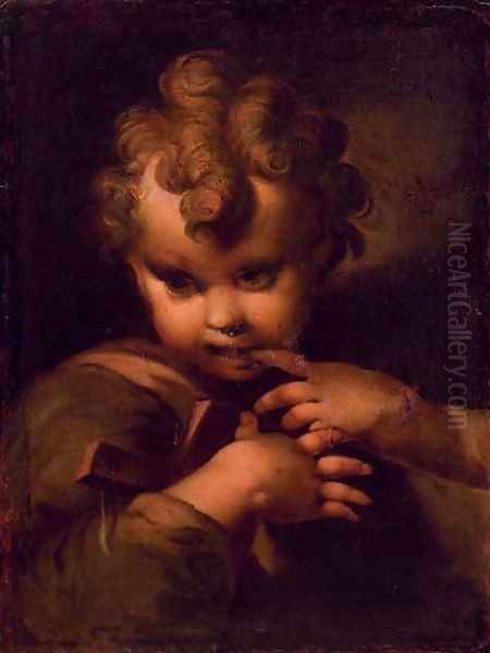 The Infant Christ Oil Painting by Bartolomeo Schedoni