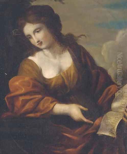 A sybil Oil Painting by Francesco Solimena