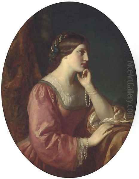 Portrait of the Marchioness of Davenport by James Sant