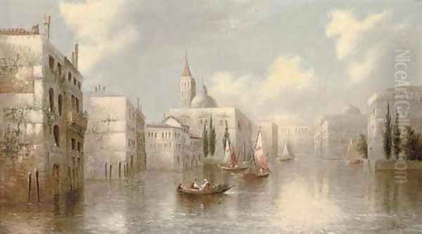 A Venetian capriccio 2 Oil Painting by James Salt