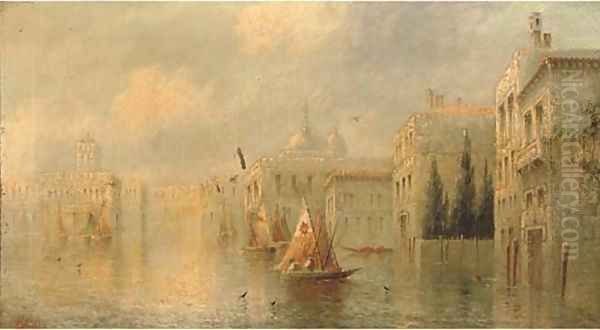 A Venetian capriccio 3 Oil Painting by James Salt