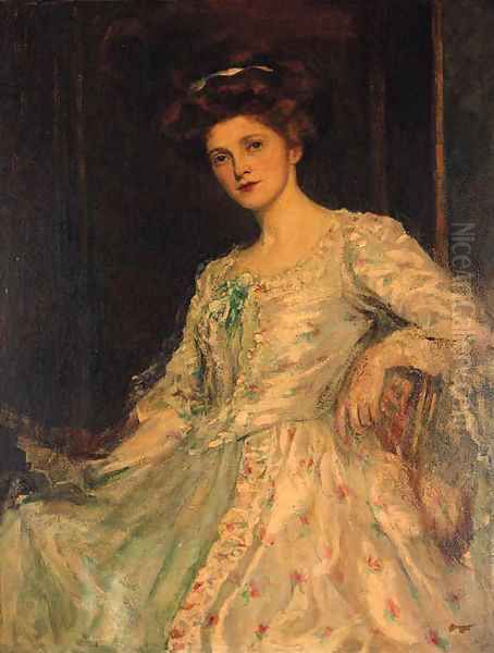 Portrait of a Lady Oil Painting by John Singer Sargent