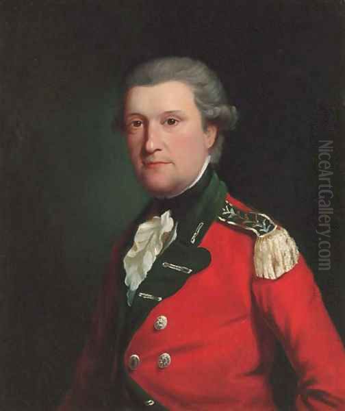 Portrait of Maximilian Weston (d.1795) Oil Painting by Gilbert Stuart