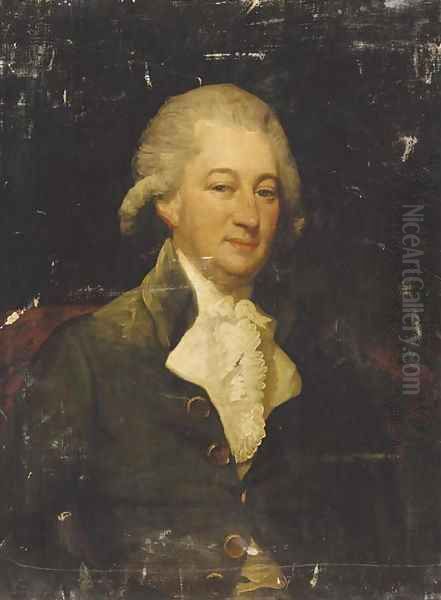 Portrait of a gentleman 4 Oil Painting by Gilbert Stuart