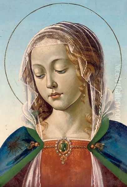 The Madonna Oil Painting by Luca Signorelli