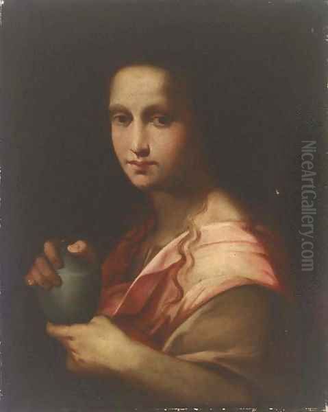 Saint Mary Magdalene 2 Oil Painting by Andrea Del Sarto