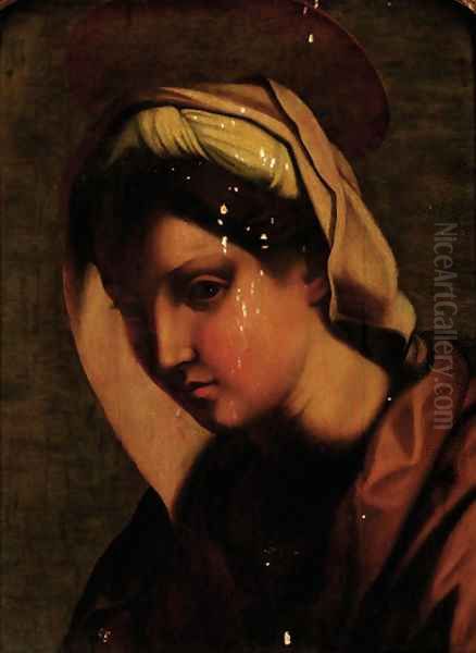 Saint Anne Oil Painting by Andrea Del Sarto