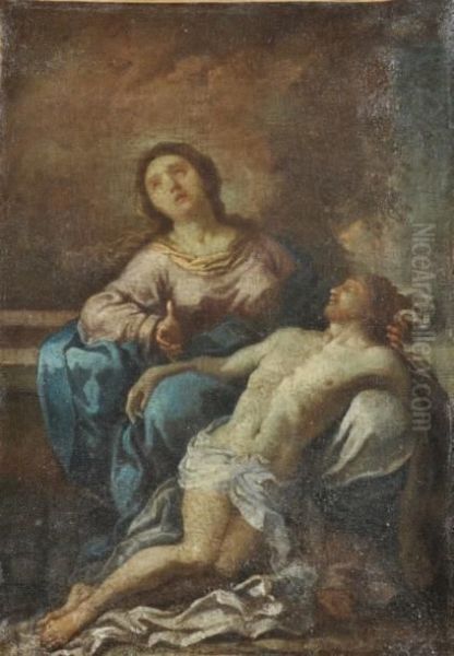 Pieta Oil Painting by Francesco Trevisani