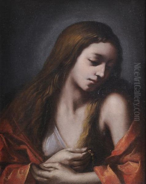 Maddalena Oil Painting by Francesco Trevisani