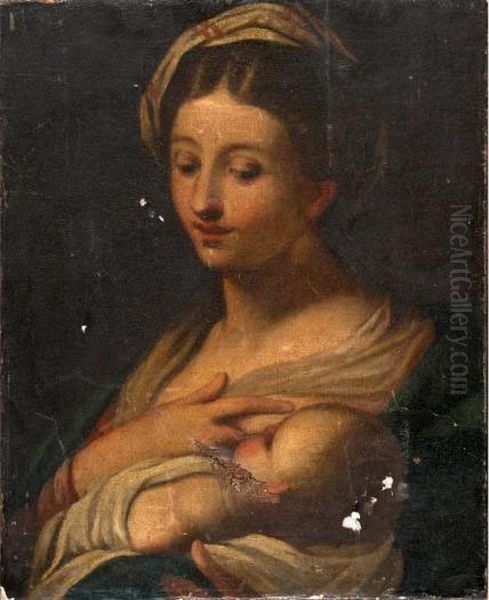 The Virgin And Child Oil Painting by Francesco Trevisani