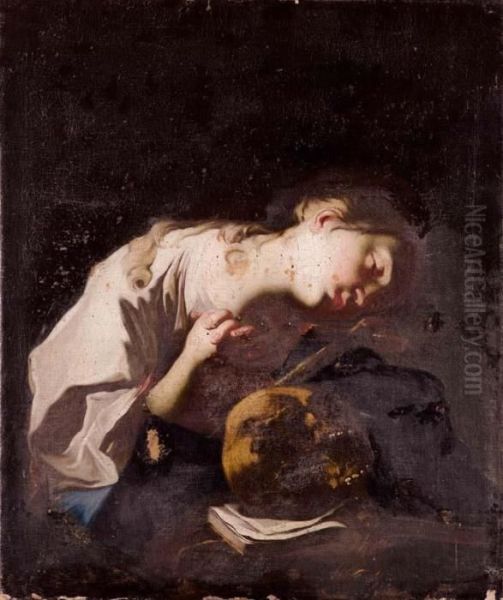 Maddalena In Estasi Oil Painting by Francesco Trevisani