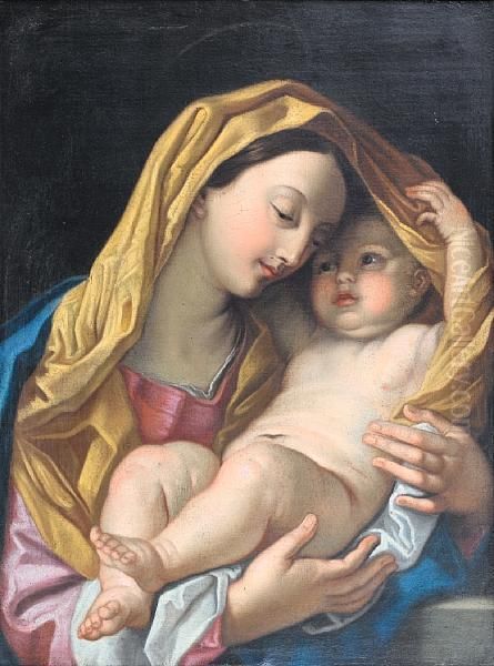 The Madonna And Child Oil Painting by Francesco Trevisani