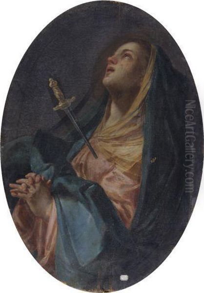 Mater Dolorosa Oil Painting by Francesco Trevisani