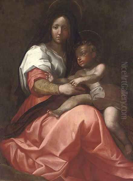 The Madonna and Child Oil Painting by Andrea Del Sarto