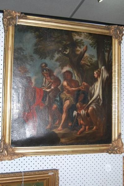 The Judgment Of Paris Oil Painting by Francesco Trevisani