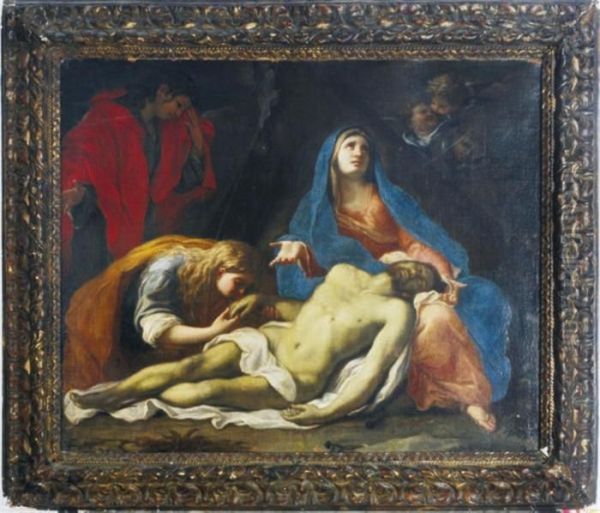 Pieta Oil Painting by Francesco Trevisani