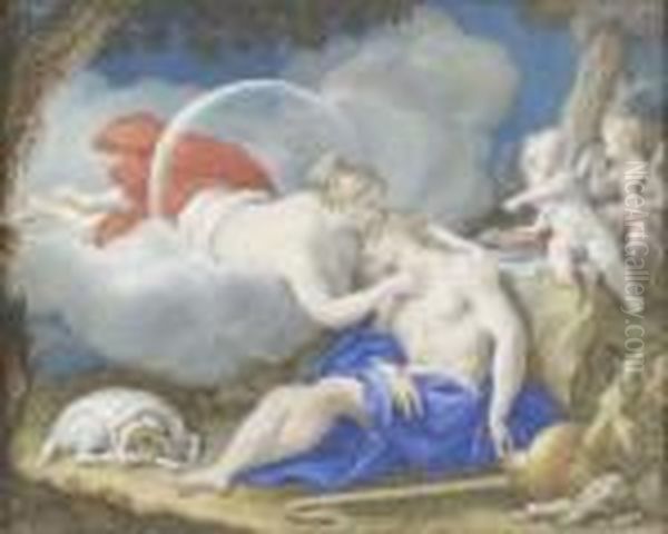 Diane Et Endymion Oil Painting by Francesco Trevisani