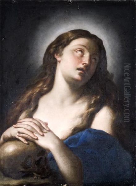 Maddalena Oil Painting by Francesco Trevisani