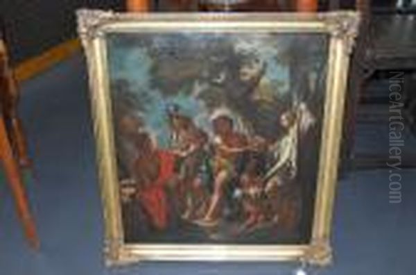 The Judgment Of Paris Oil Painting by Francesco Trevisani